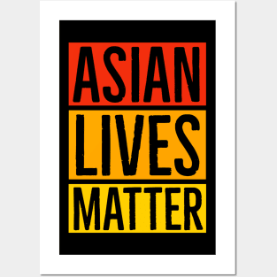 Asian Lives Matter Posters and Art